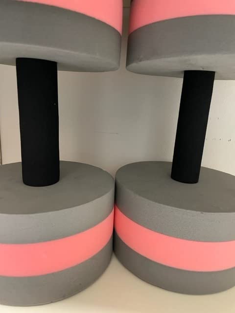 Water Dumbbells Aquatic Exercise Dumbells Water Aerobics Workouts 2PCS Foam Barbells for Men Women Water Sports Fitness Tool customer photo 1