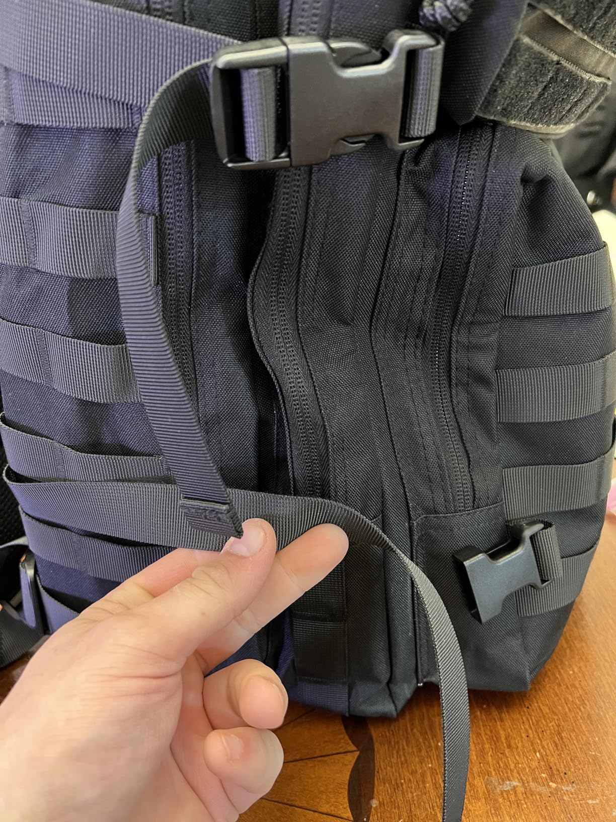 QT&QY 45L Military Tactical Backpacks Molle Army Assault Pack 3 Day Bug Out Bag Hiking Trekking Rucksack customer photo 2