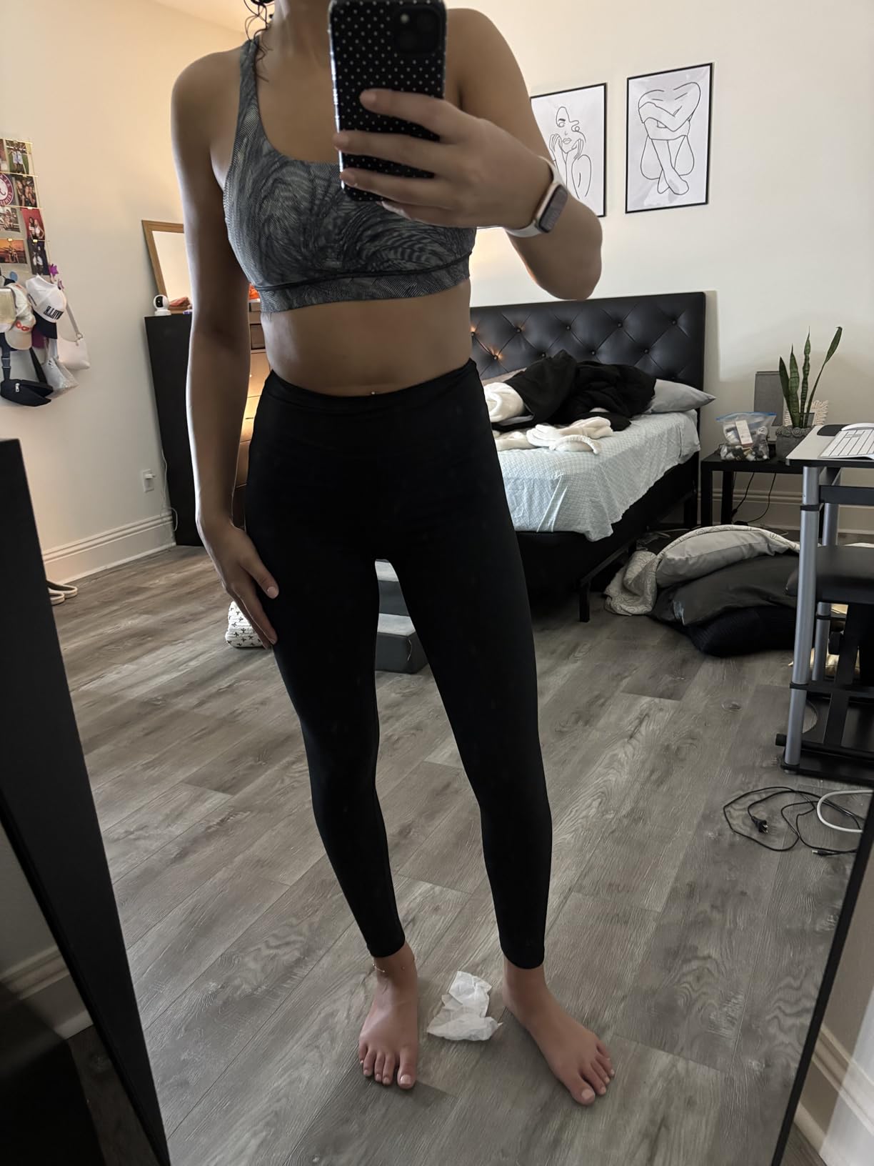 High Waisted Leggings for Women - No See Through Tummy Control Cycling Workout Yoga Pants with Pockets Reg & Plus customer photo 1