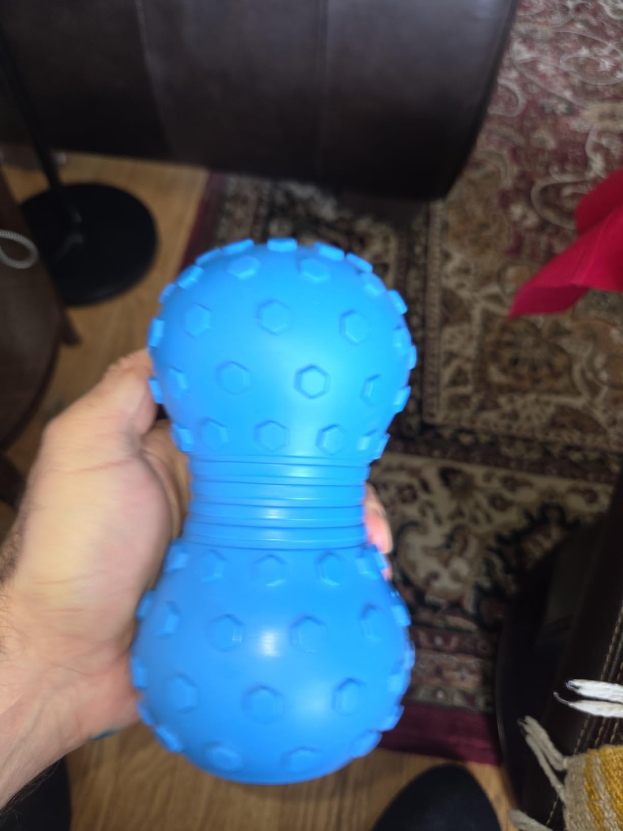LifePro 4-Speed Vibrating Massage Ball - Peanut Massager Combines a Lacrosse Ball with Vibrating Foam Roller | Vibration Roller for Recovery, Mobility & Deep Tissue Trigger Point Therapy customer photo 1