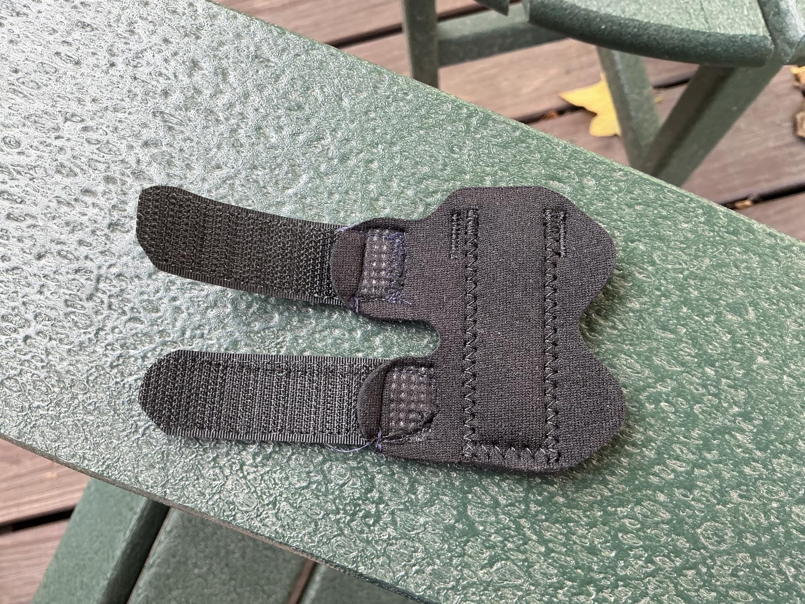 Dr. Frederick's Trigger Finger Splint - 2 ct - HSA/FSA - Index, Middle & Ring Fingers - Padded Brace for Arthritis, Mallet Finger, Tendonitis - Adjustable, Doctor-Developed - Regular Black customer photo 1