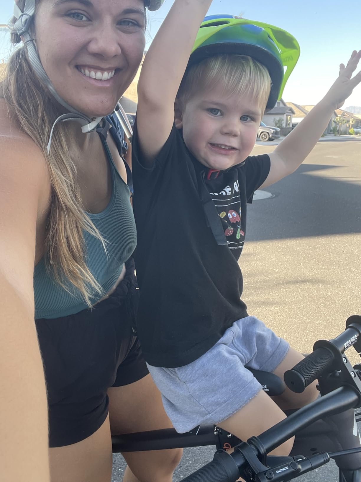 Kids Ride Shotgun - Child Bike Seat & Handlebar Combos - Front Mounted, for Children Aged 2-5 Years, Fits Most Adult Modern Mountain Bikes customer photo 2