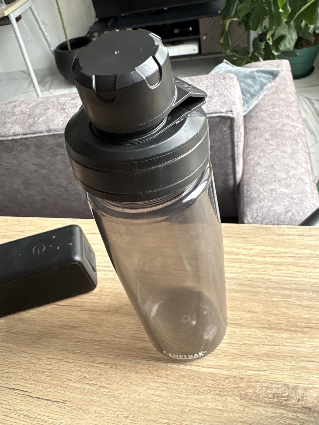 CamelBak Eddy+ Water Bottle with Bite Valve Straw, Leak-Resistant Easy-Sip Design for Everyday Hydration, 25oz, Charcoal 2.0 customer photo 1