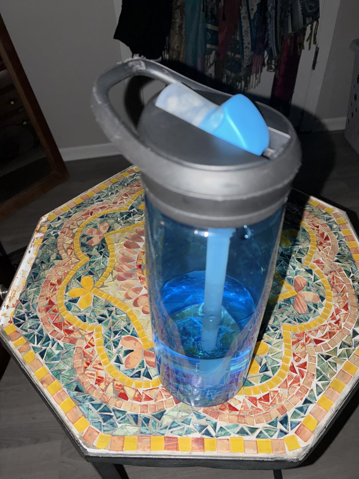 CamelBak Eddy+ Water Bottle with Bite Valve Straw, Leak-Resistant Easy-Sip Design for Everyday Hydration, 25oz, Charcoal 2.0 customer photo 2