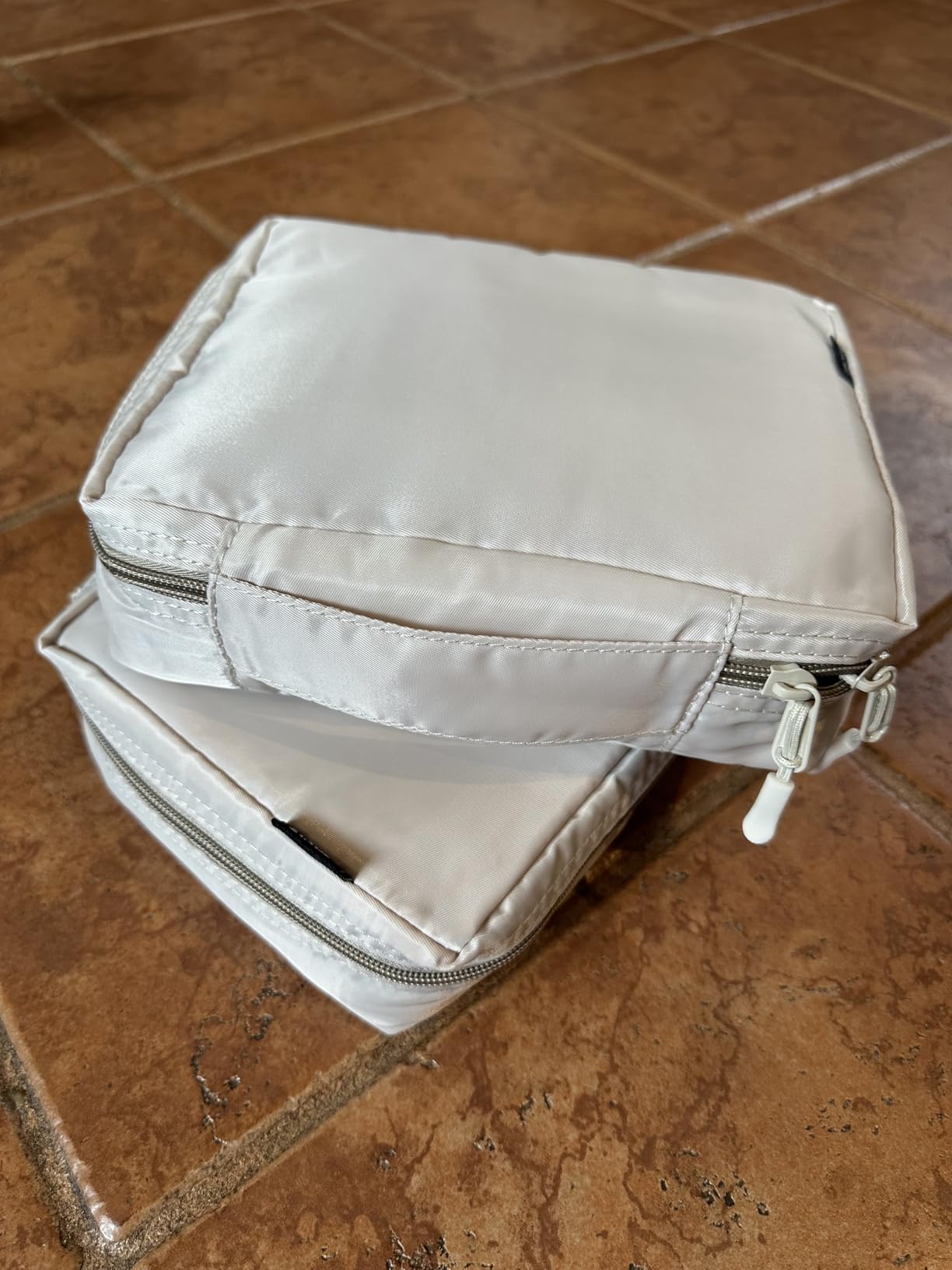 BAGAIL 8 Set Packing Cubes Luggage Packing Organizers for Travel Accessories-Cream customer photo 2