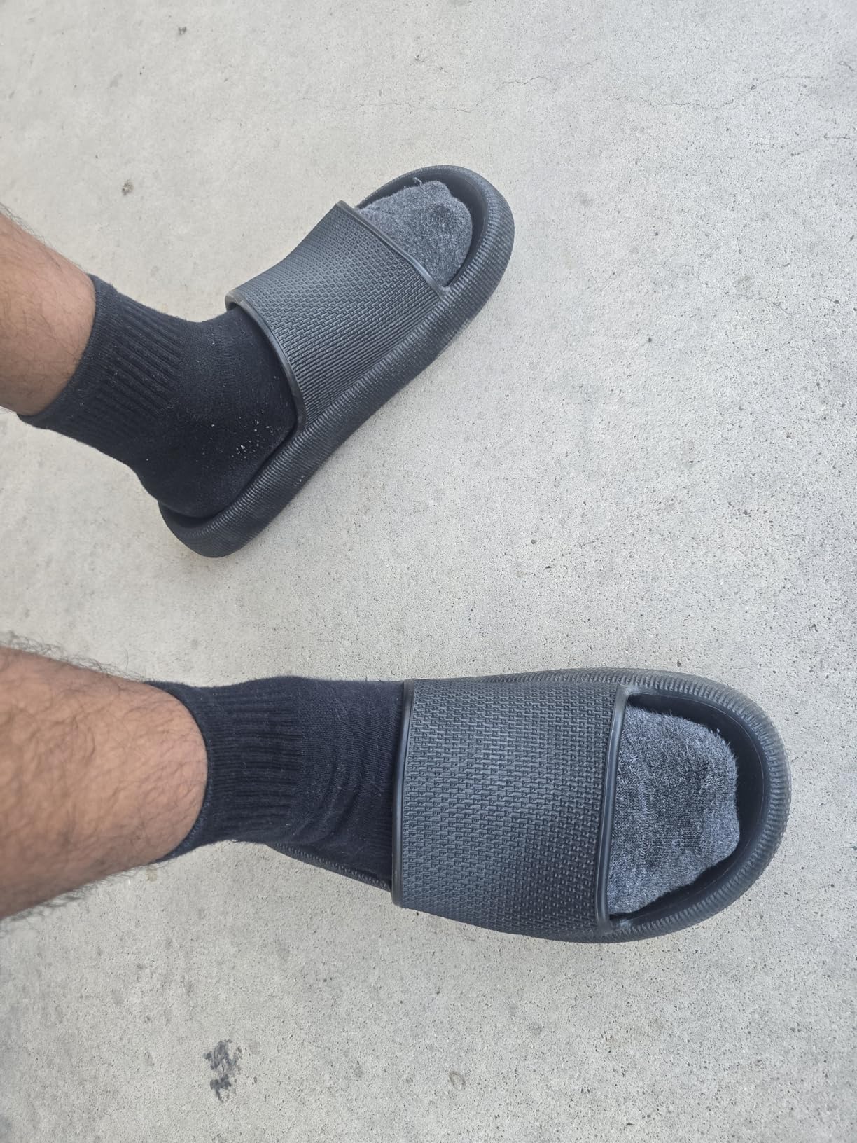 BRONAX Pillow Slippers for Women and Men | House Slides Shower Sandals | Cushioned Thick Sole customer photo 1