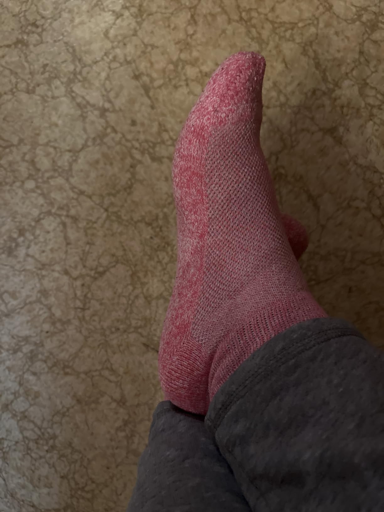 Pembrook Ankle Diabetic Socks for Women & Men | 6 Pairs | Wide Non Binding Socks Quarter Length | Edema Neuropathy Socks customer photo 1