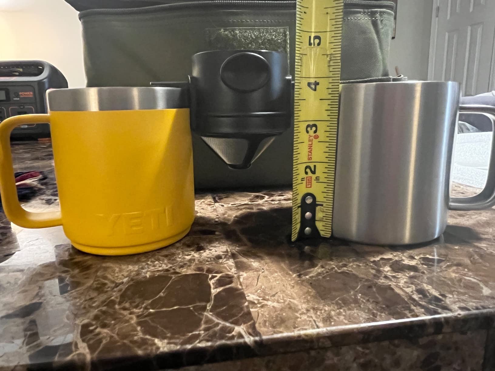Pour Over Coffee Maker,Portable Stainless Steel Reusable Coffee Filter, Mini Collapsible Paperless Single Serve 1 Cup Coffee Dripper Cup Easy To Clean For Travel Camping customer photo 2
