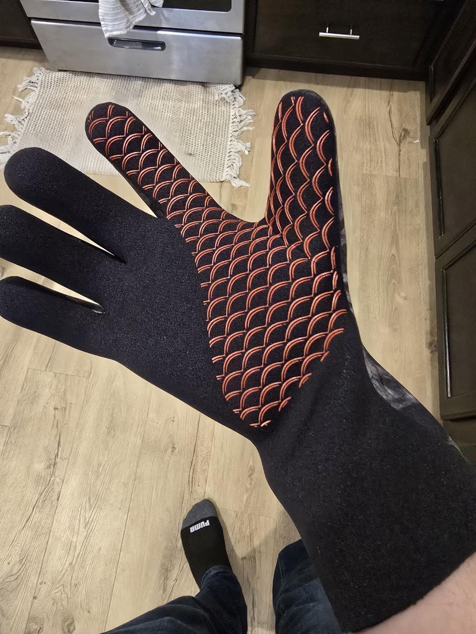 KastKing IceRiver Fishing Gloves, 100% Waterproof Gloves for Men & Women, Cold Weather Fishing & Outdoor Sports, Ideal for Ice Fishing & Winter Activities customer photo 2