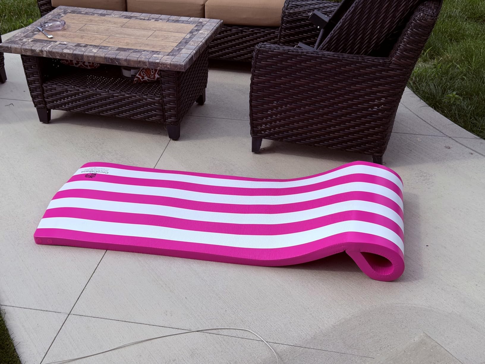 Cococabana 74 inch Foam Float for Pools & Lakes Vinyl Foam Pool Floats customer photo 1