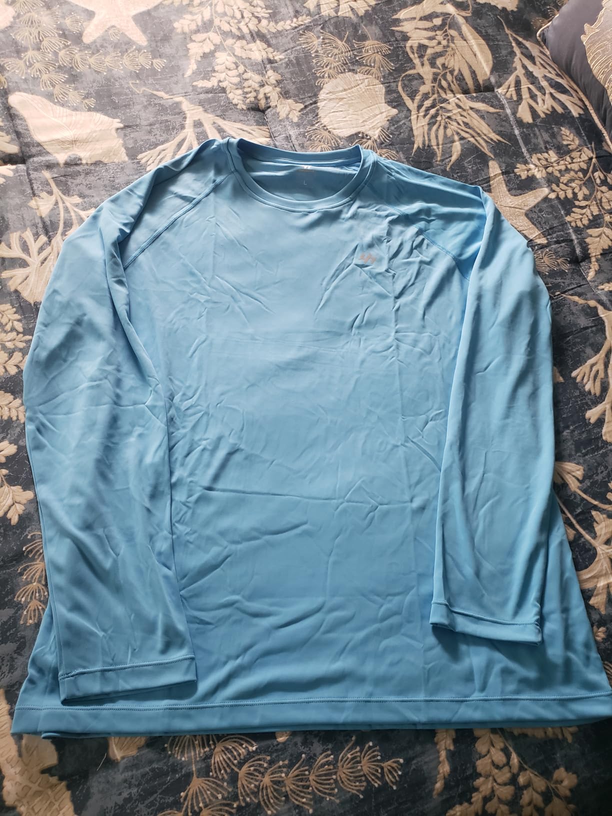 Rash Guard for Men Swim Shirt with Pocket Quick Dry UPF 50+ Long Sleeve Fishing Shirt for Men UV Sun Protection Beach Shirts customer photo 2
