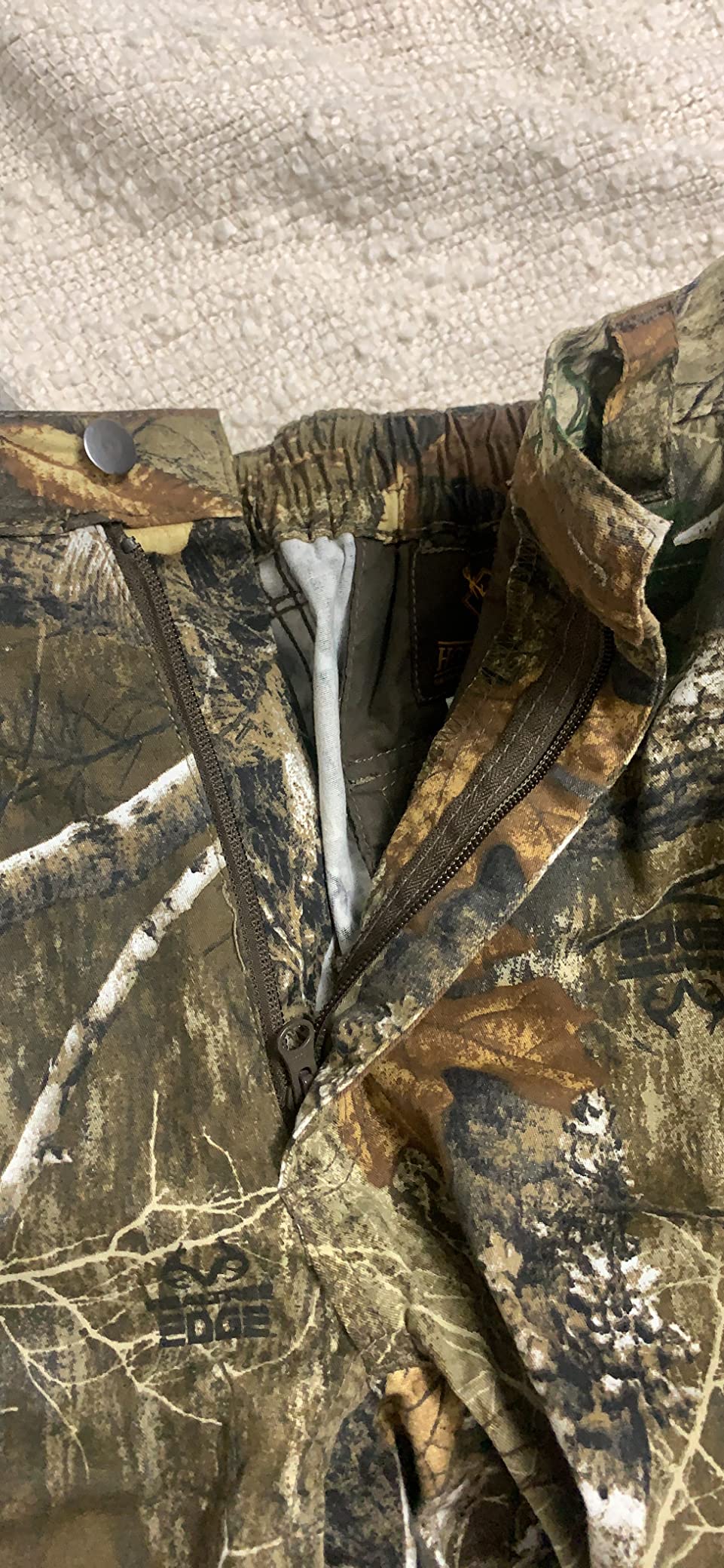 HOT SHOT Men's Camo Performance Pant, Multi-Pocket Adjustable Waist Pants, Comfortable Year-Round Deer Hunting Gear for Men customer photo 2