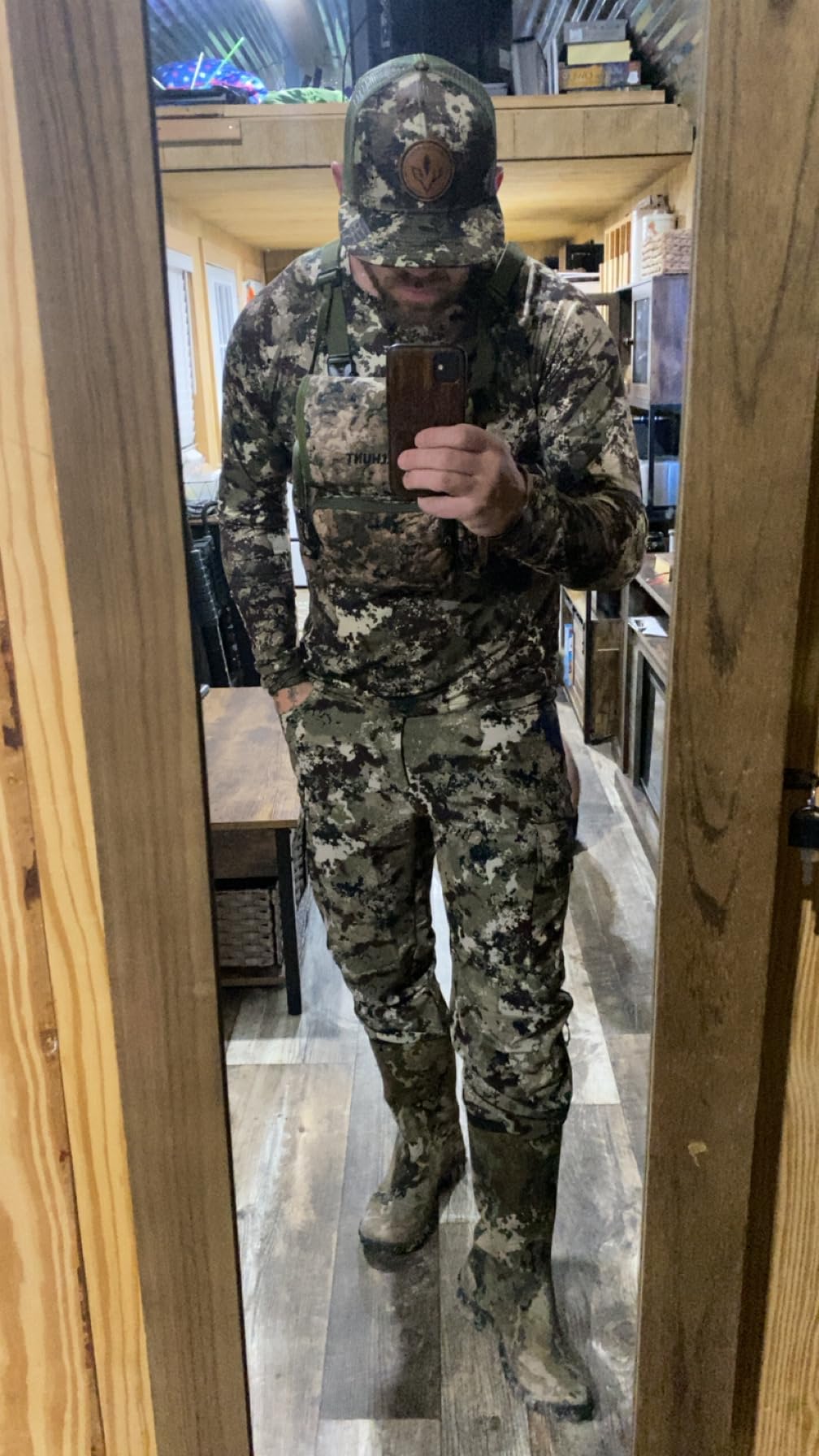 Invis Men's Stretch Hunting Pants Water Resistant Camo Fishing Pant customer photo 2