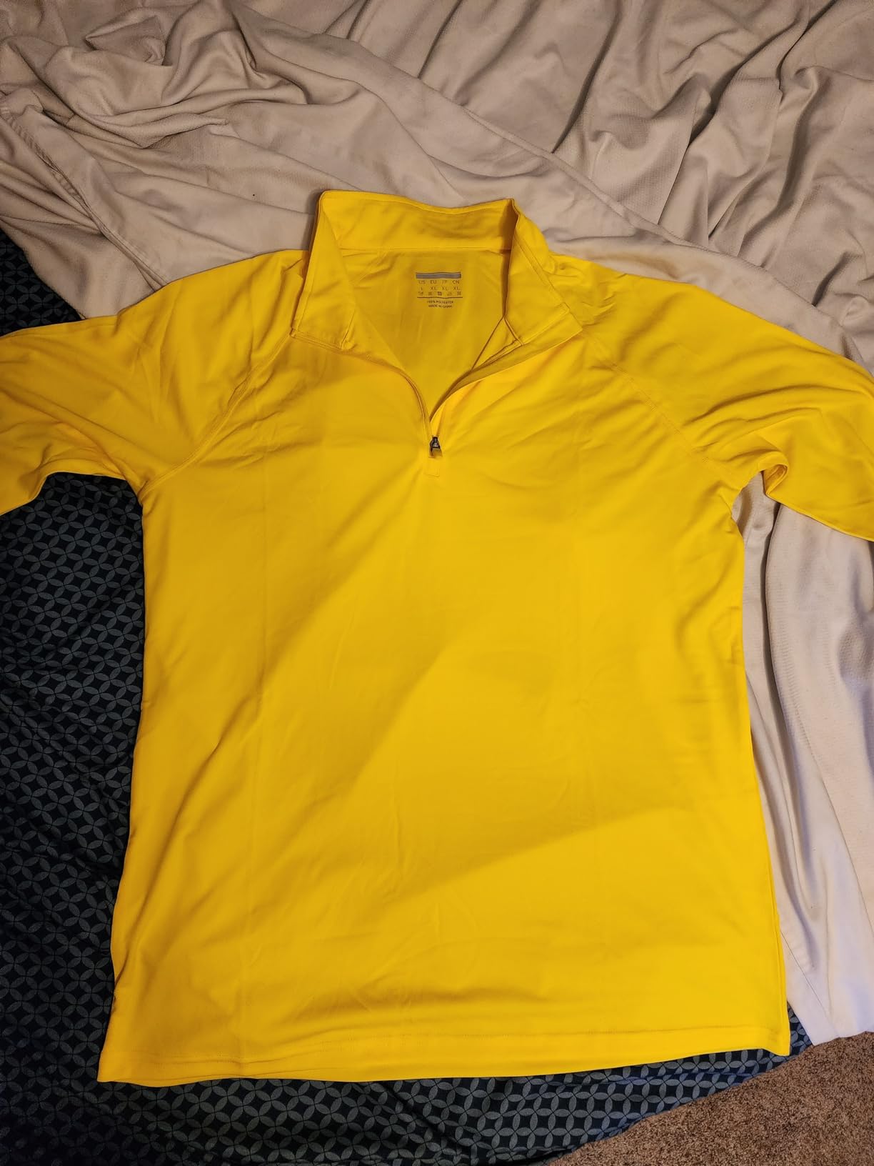 MAGCOMSEN Men's Long Sleeve Sun Shirts UPF 50+ Tees 1/4 Zip Fishing Running Rash Guard Athletic T-Shirts customer photo 2