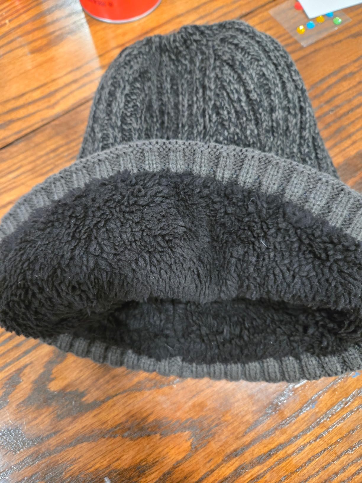 Winter Beanie Hat for Men Women: Warm Fleece Lined Beanie Knit Ski Stocking Cap Cuffed Cap for Cold Weather Running customer photo 1
