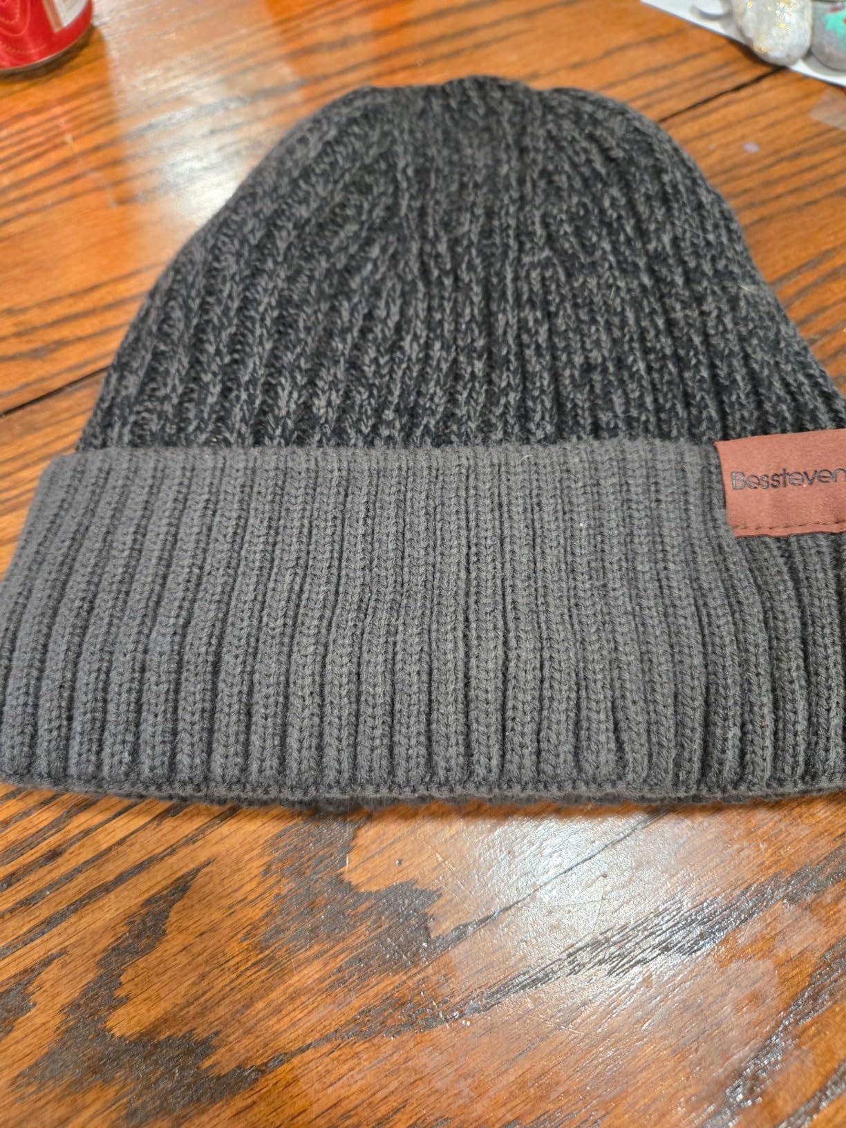 Winter Beanie Hat for Men Women: Warm Fleece Lined Beanie Knit Ski Stocking Cap Cuffed Cap for Cold Weather Running customer photo 2
