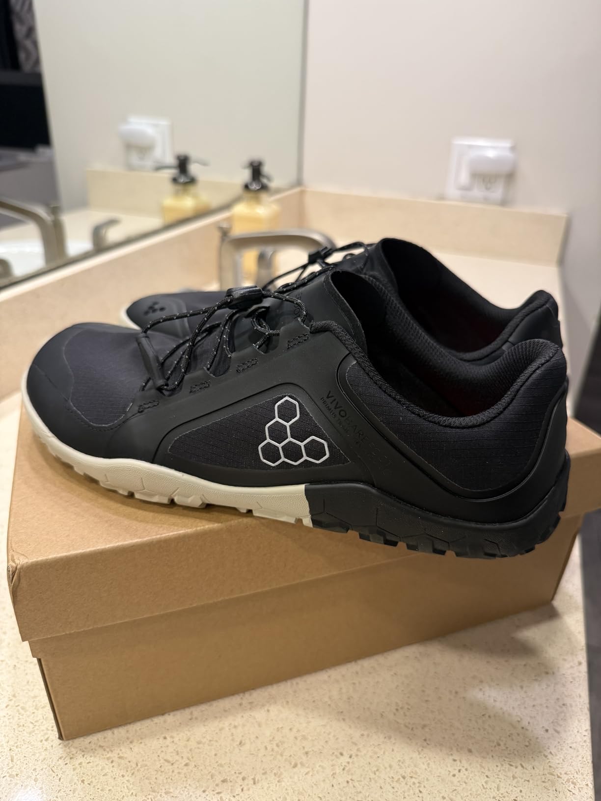 Vivobarefoot Primus Trail III All Weather Mens | Barefoot Trainers | Ultra-Lightweight Shoe | Build Strength, Balance & Mobility | Wide Fit Grounding Shoes customer photo 2