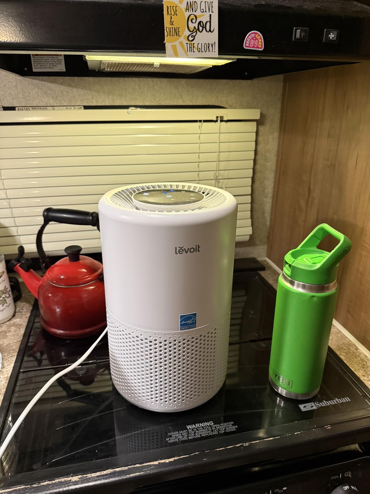 LEVOIT Air Purifiers for Bedroom Home Dorm, AHAM VERIFIDE, 3-in-1 Filter Cleaner With Aroma Pad, Filters Smoke, Allergens, Pet Dander, Odor, Dust, Office, Desktop, Core Mini-P, White customer photo 2