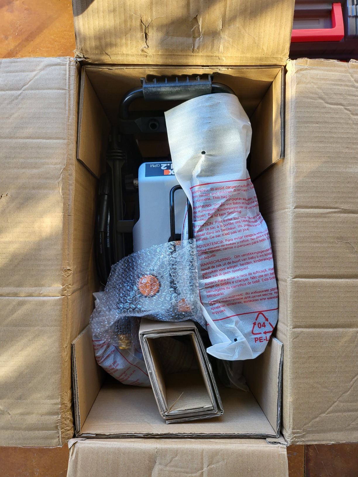 Worx 13 Amp Electric Pressure Washer 2090 PSI - WG606 customer photo 1