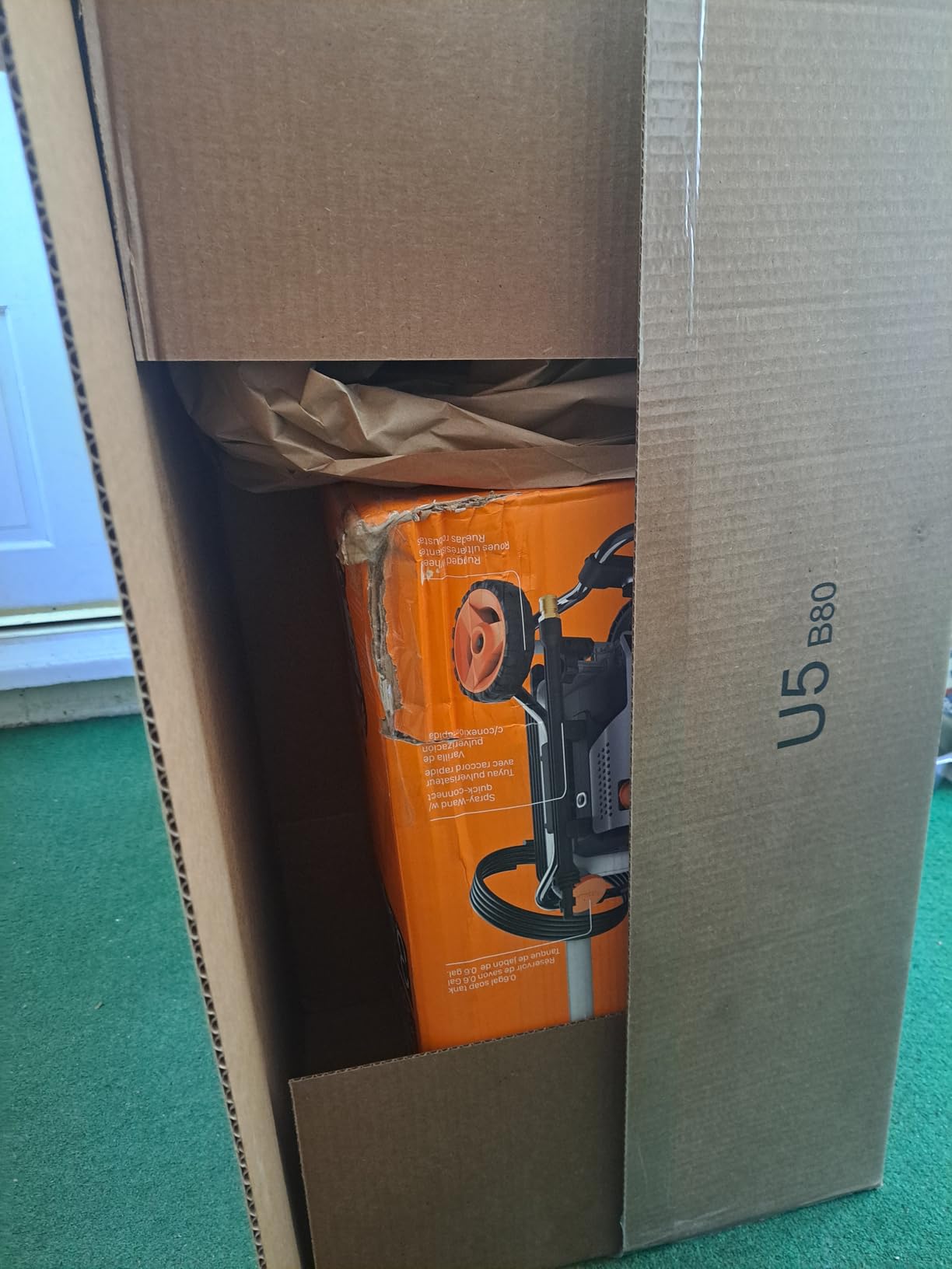Worx 13 Amp Electric Pressure Washer 2090 PSI - WG606 customer photo 2