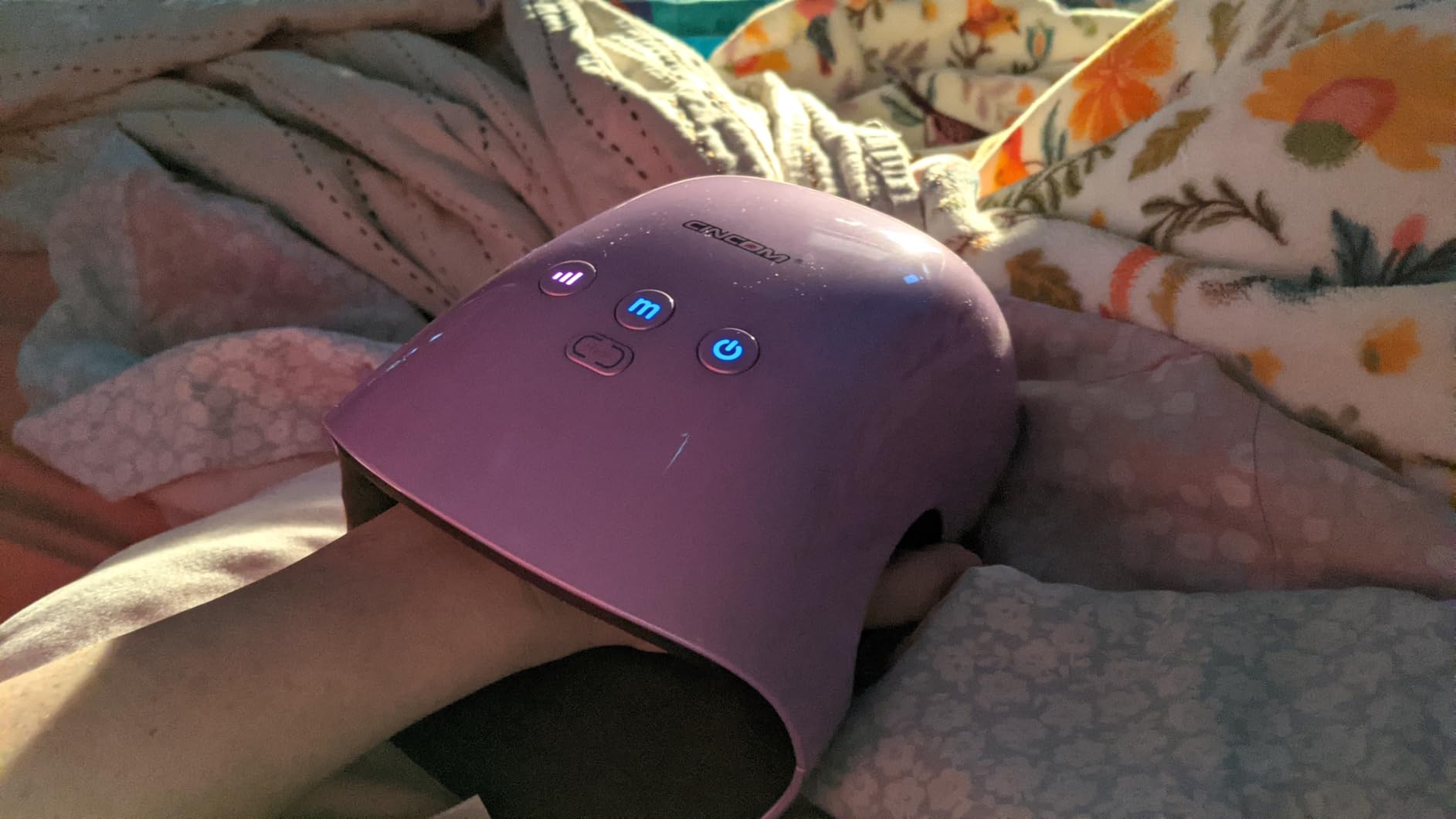 CINCOM Hand Massager - Cordless Hand Massager with Heat and Compression for Arthritis and Carpal Tunnel customer photo 1