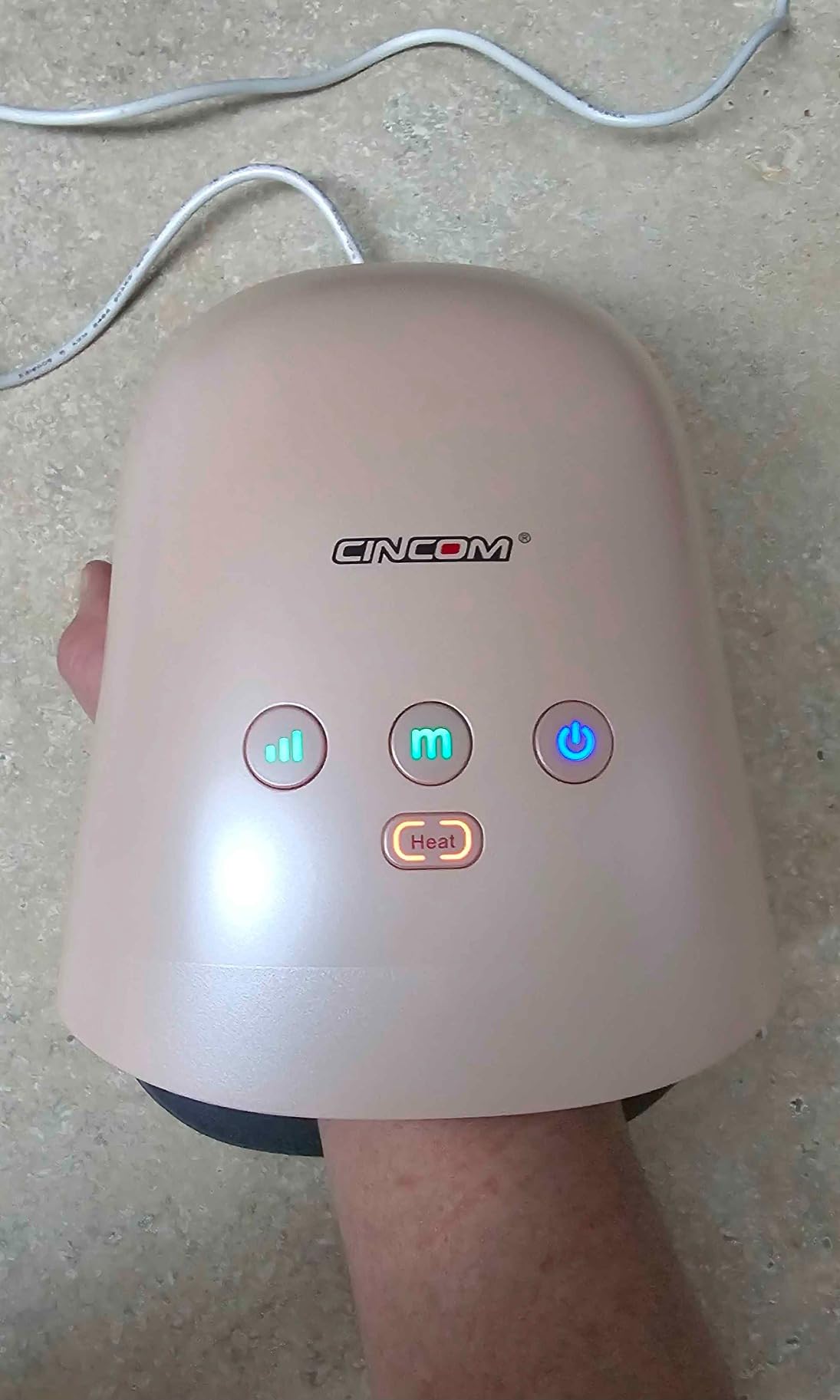 CINCOM Hand Massager - Cordless Hand Massager with Heat and Compression for Arthritis and Carpal Tunnel customer photo 2