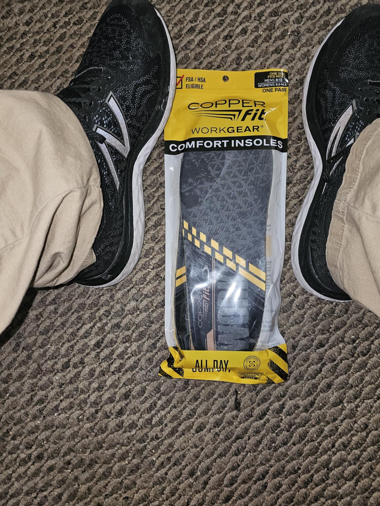 Copper Fit Unisex Work Gear Comfort Insoles customer photo 1