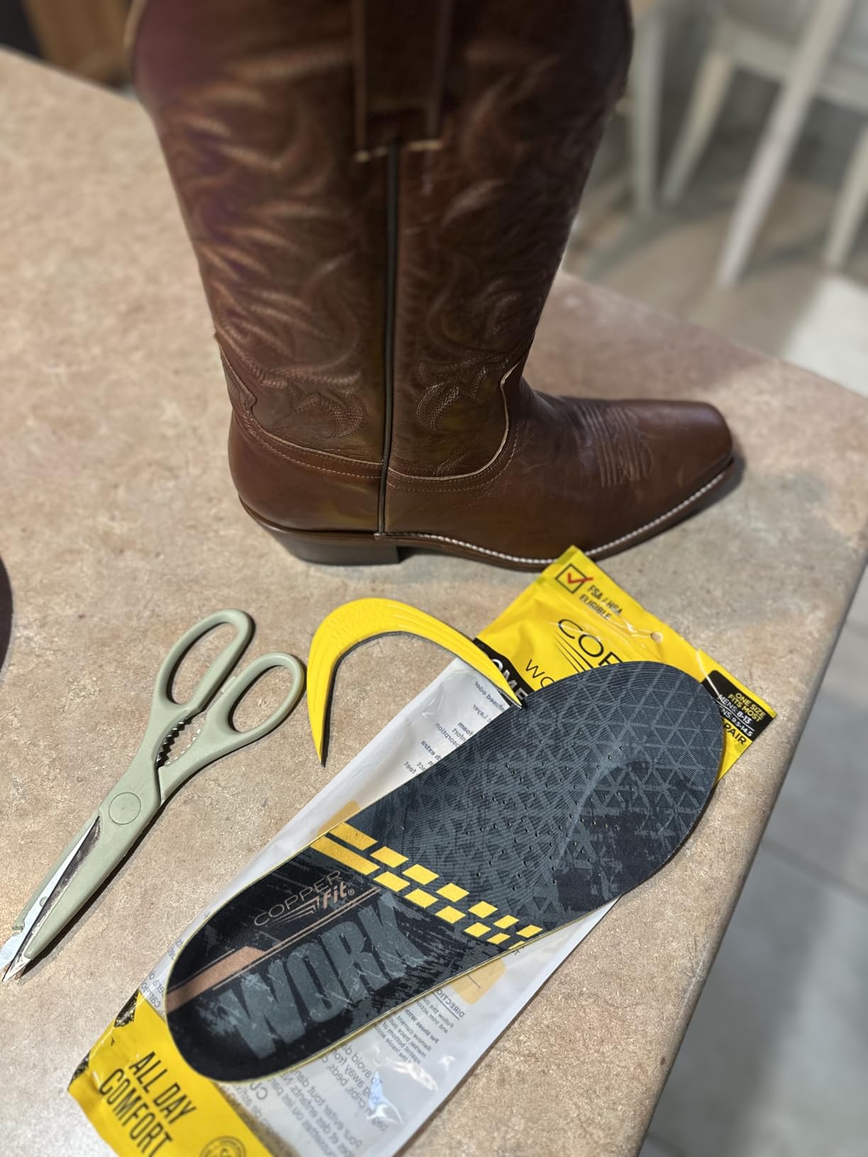 Copper Fit Unisex Work Gear Comfort Insoles customer photo 2