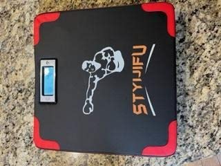 Punch Force Tester, Upgrade Version Wall Boxing Punching Pad, Automated Screen System Wall Punching Pad for Athletes and Beginners, No Brilling, Easy to Install customer photo 1