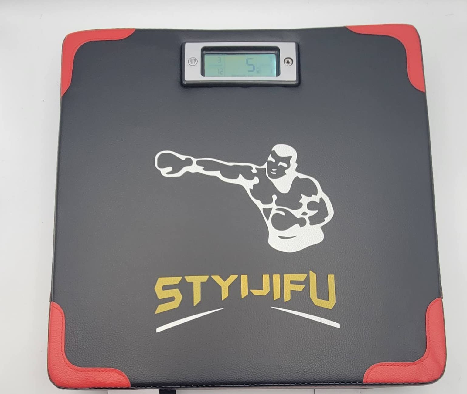 Punch Force Tester, Upgrade Version Wall Boxing Punching Pad, Automated Screen System Wall Punching Pad for Athletes and Beginners, No Brilling, Easy to Install customer photo 2