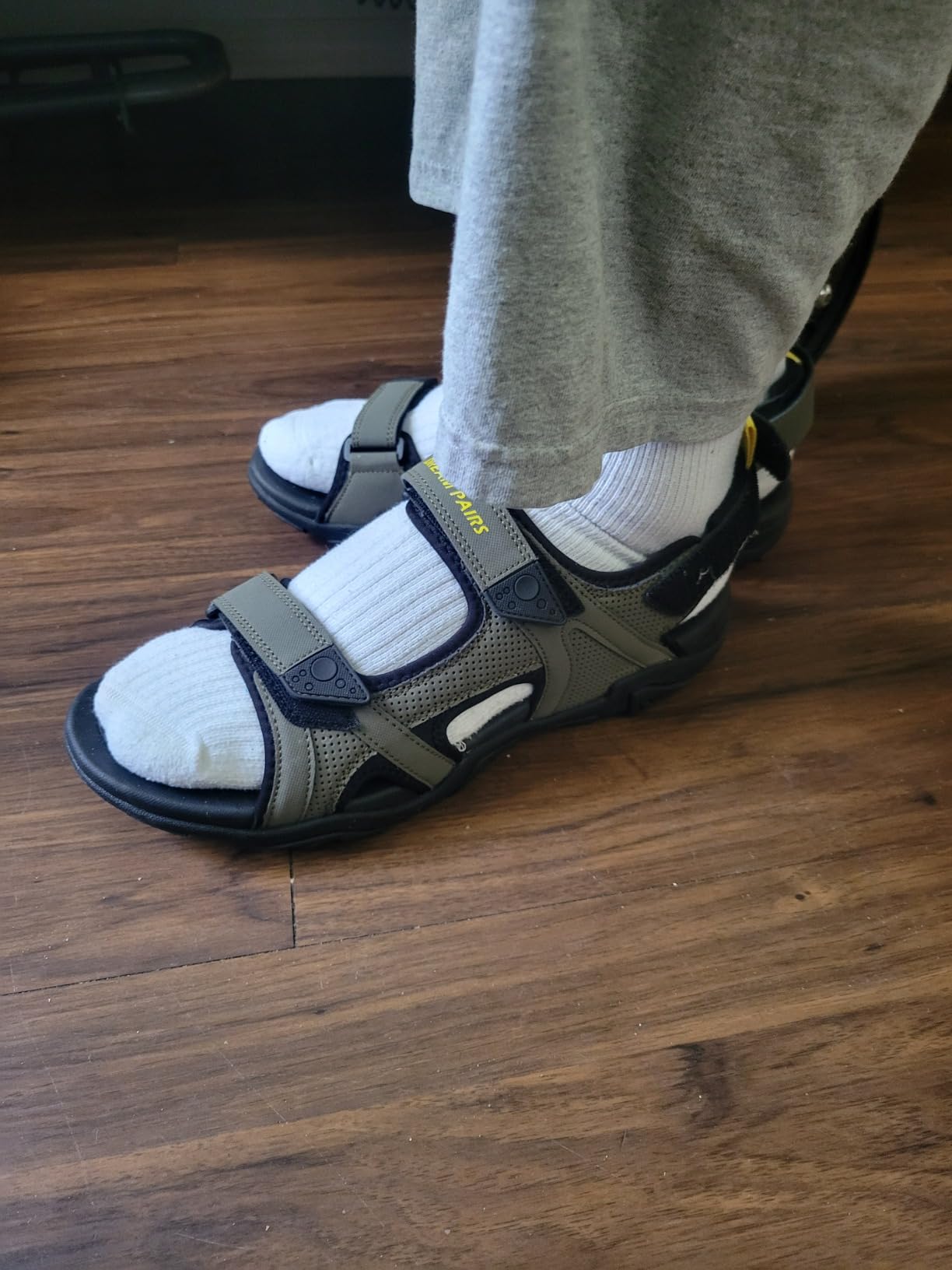 DREAM PAIRS Men's Sandals Hiking Beach Athletic Arch Support Sport Sandals For Men Summer Outdoor Walking Open Toe Water Shoes customer photo 1
