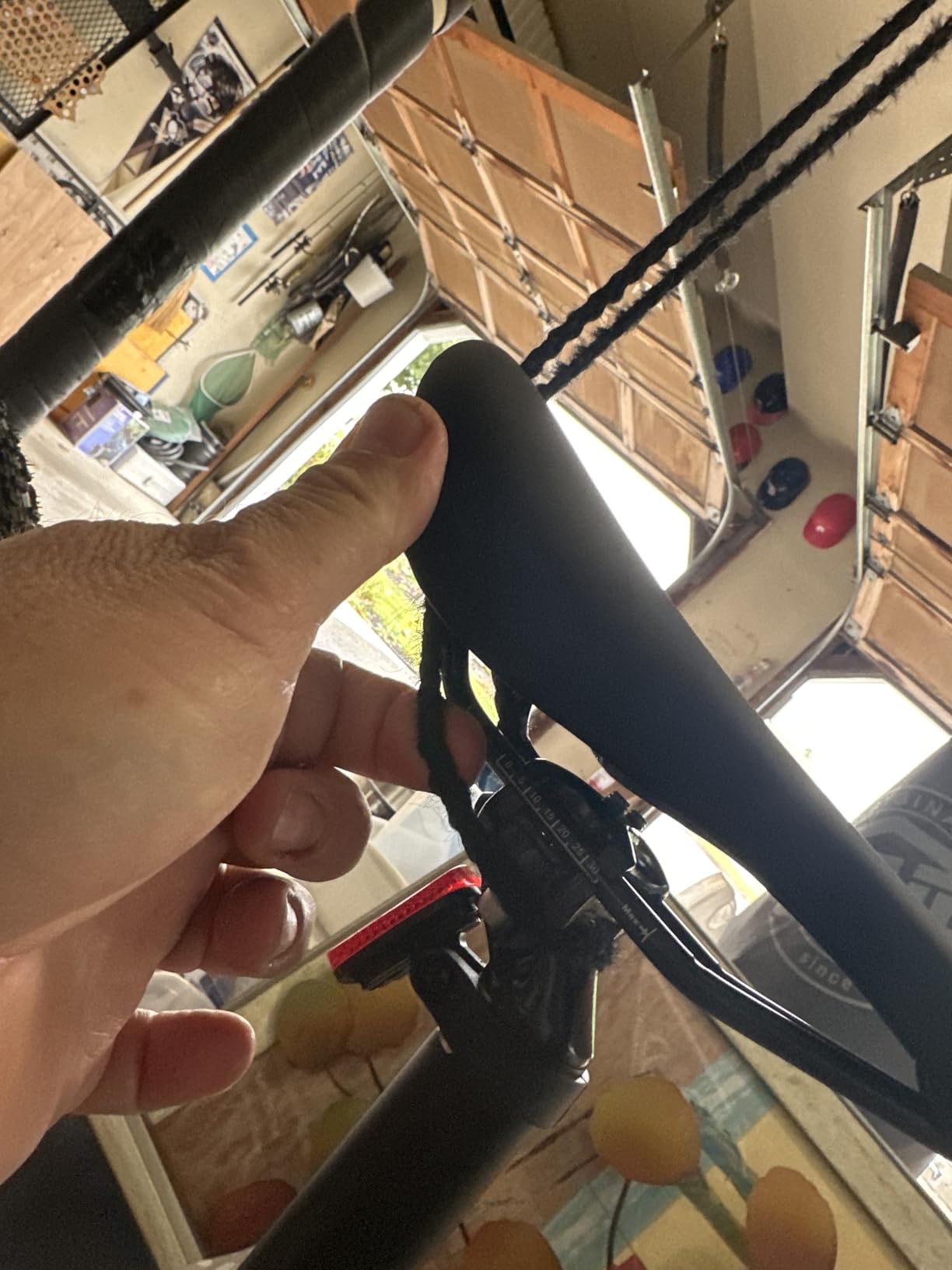 Wallmaster Ceiling Bike Mount Hanger, Bike Ceiling Lift Hoist, Bike Pulley System for Garage, Indoor Bicycle Hooks, 2 pack customer photo 2