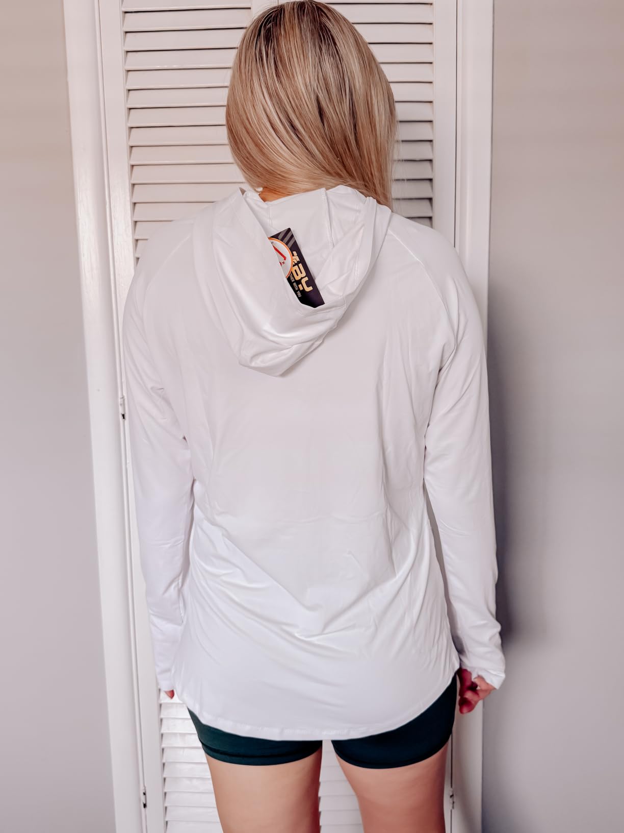 Women's UPF 50+ Sun Protection Hoodie Shirt Long Sleeve Fishing Hiking Outdoor UV Shirt Lightweight customer photo 2