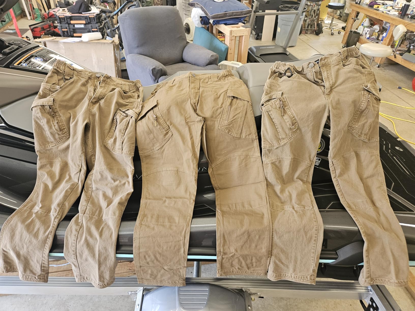 CARWORNIC Gear Men's Hiking Tactical Pants Lightweight Cotton Outdoor Military Combat Cargo Trousers customer photo 2