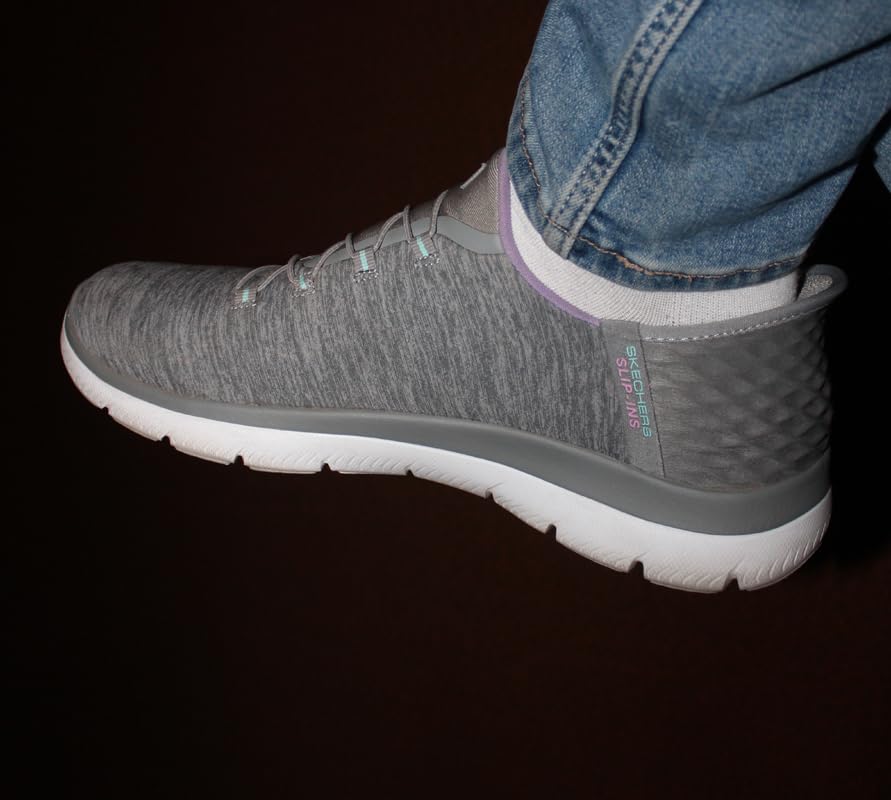 Skechers Women's Summits Dazzling Haze Hands Free Slip-ins Sneaker customer photo 2