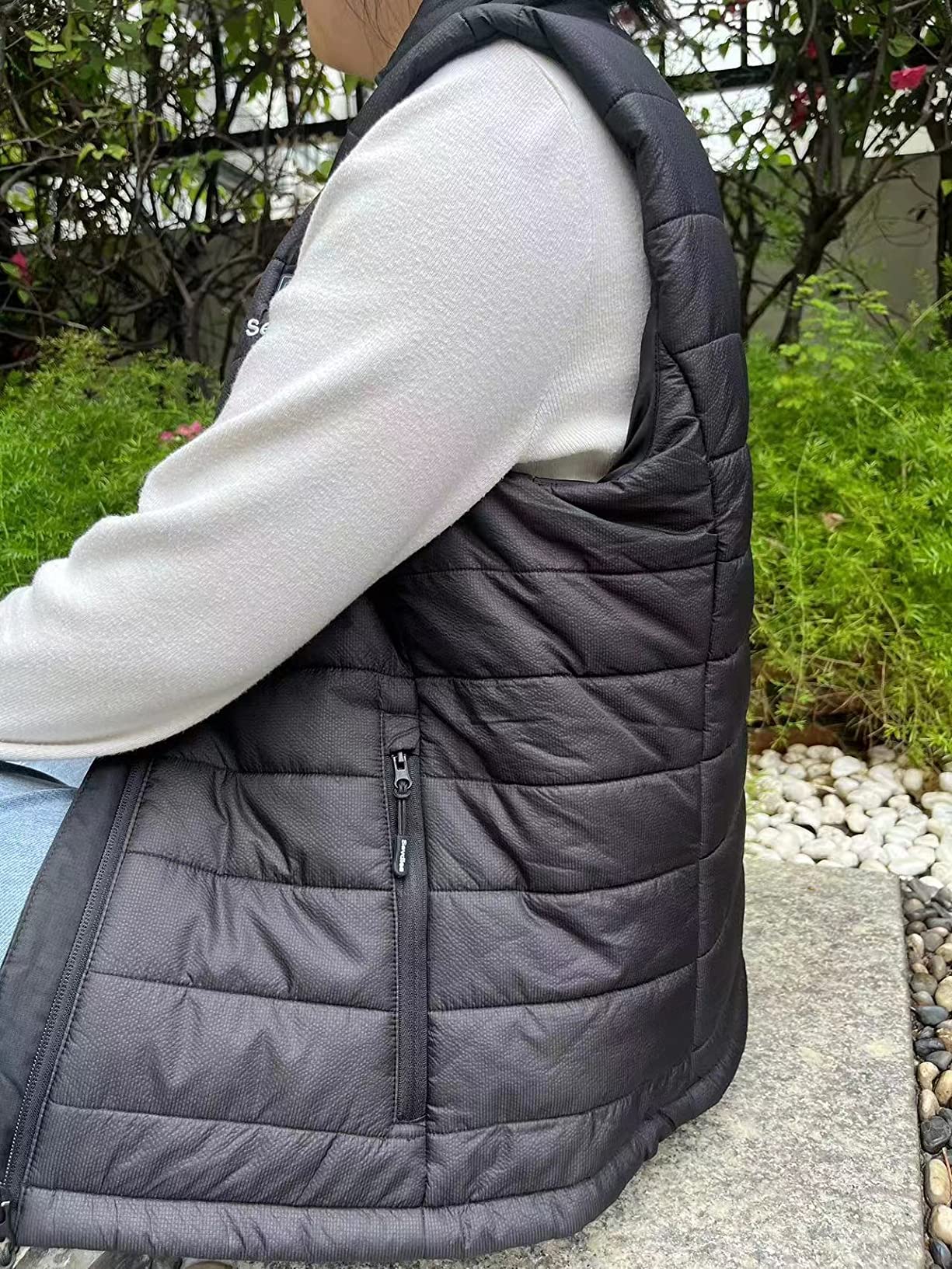 Heated Vest for Women with 16000mAh 7.4V Battery Pack Included, Warming Women's Heated Vest Electric Rechargeable customer photo 1