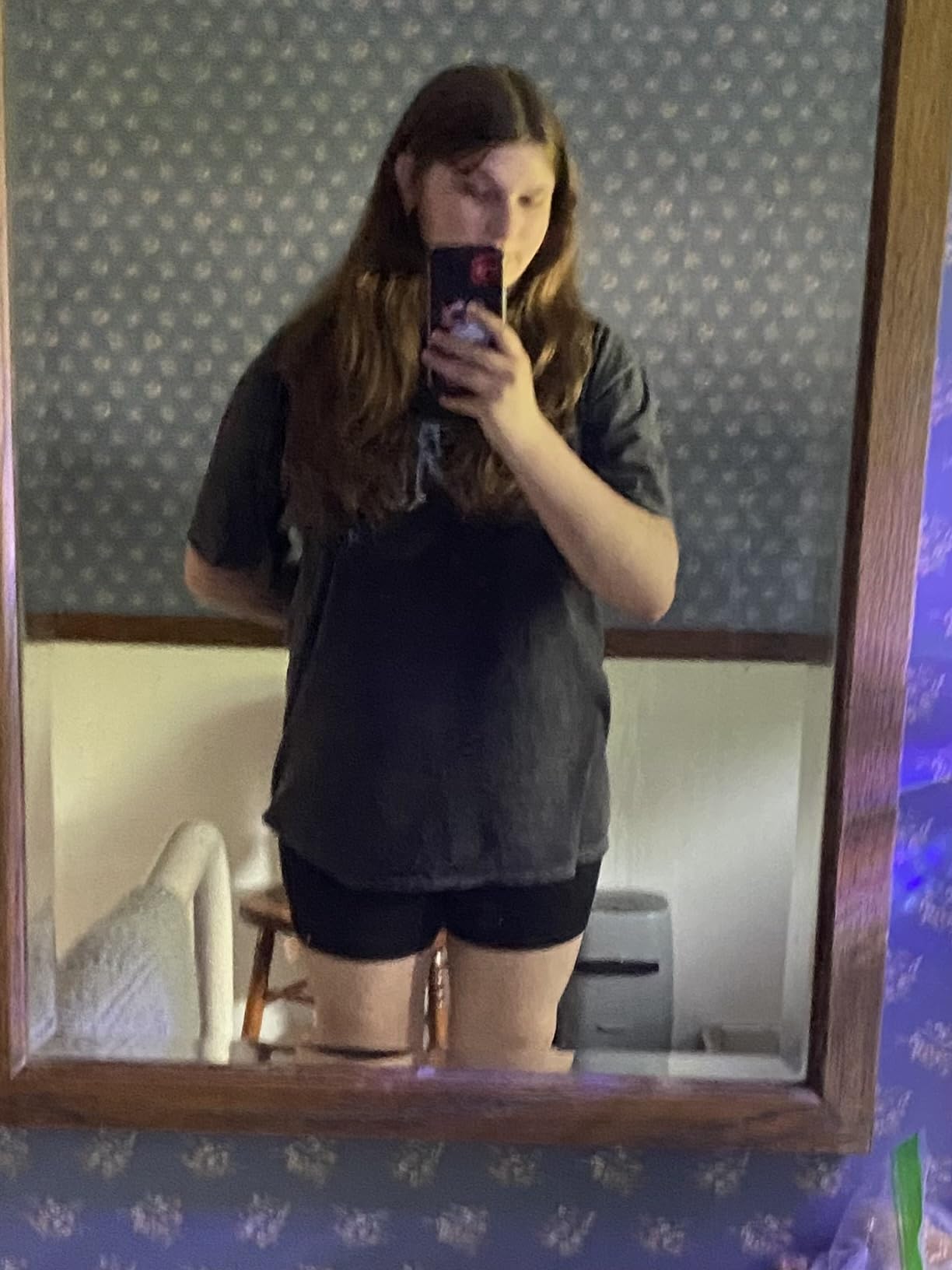 High Waisted Biker Shorts for Women-5
