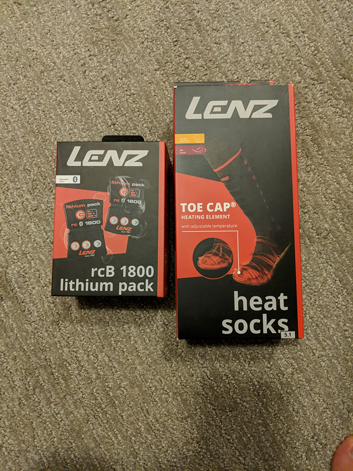 Lenz Heat Socks 5.1 Toe Cap Regular Fit (Socks Only) customer photo 1