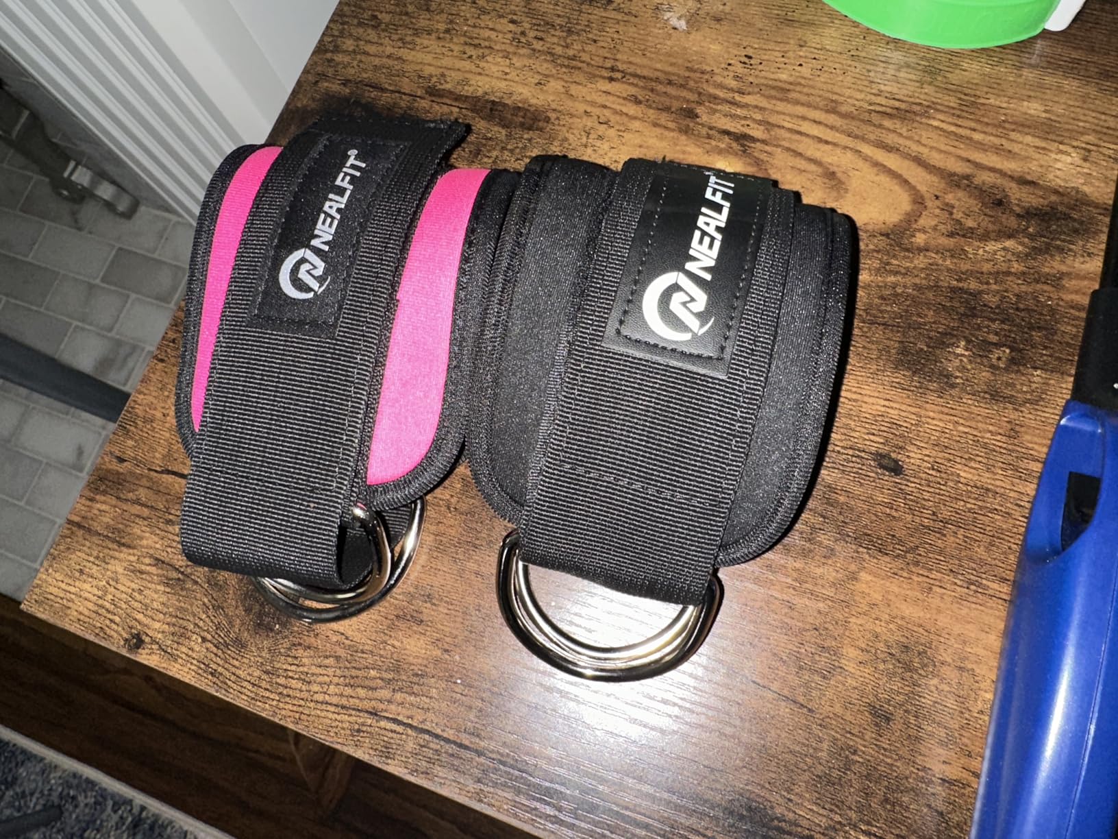 NEALFIT Ankle Strap for Cable Machine, Gym Ankle Cuff for Kickbacks, Leg Extensions, Glute Workouts, Booty Hip Abductors Exercise for Women and Men customer photo 2