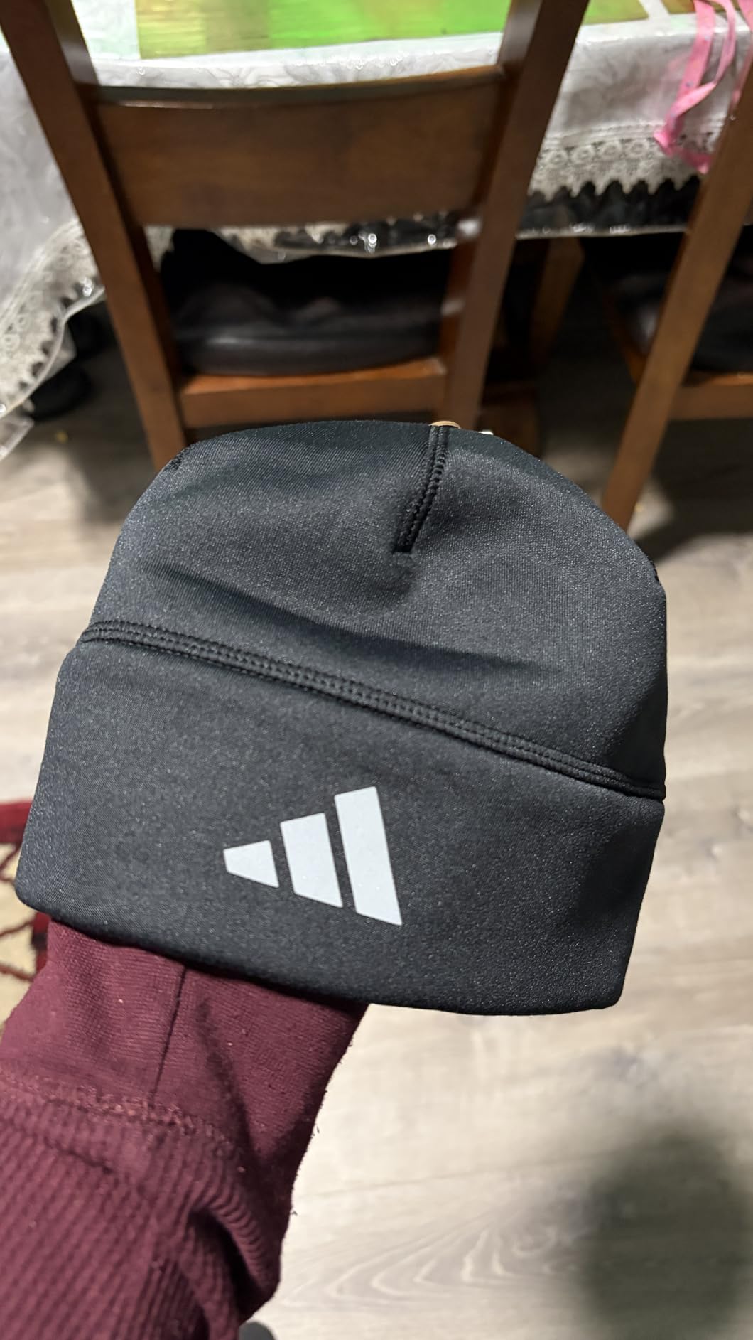 Adidas Unisex Alphaskin Beanie - Performance Workout Skull Cap customer photo 1