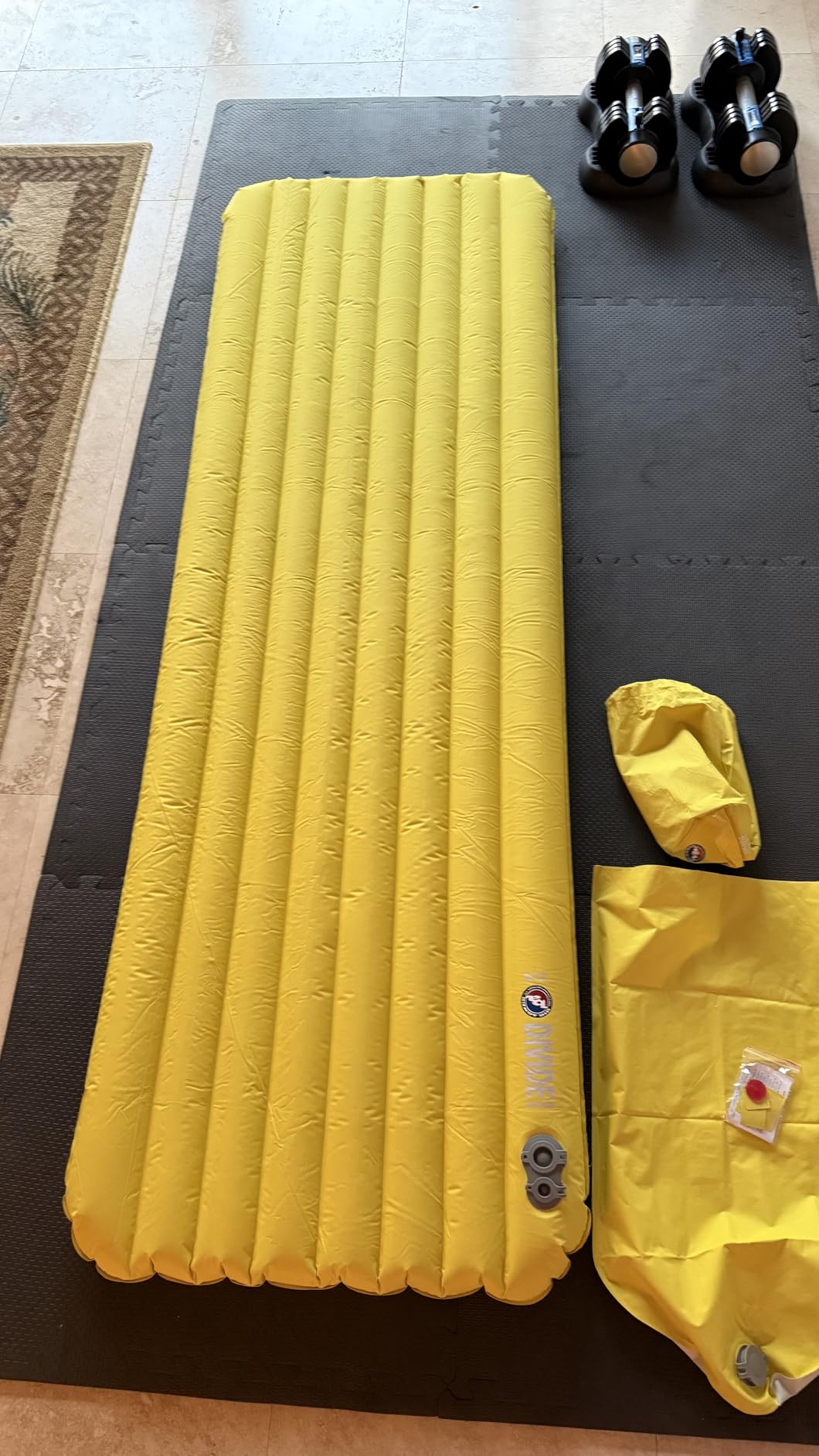 Big Agnes Divide - Lightweight, Compact, Air Chamber Sleeping Pad, Wide Long, Warm Olive customer photo 2