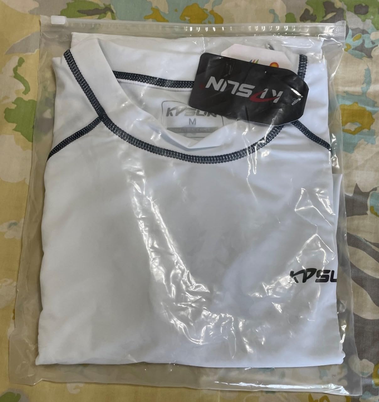 Mens Swim Shirts UPF 50+ Sun Protection Quick Dry SPF Rash Guard Outdoor Beach Fishing T Shirts customer photo 2