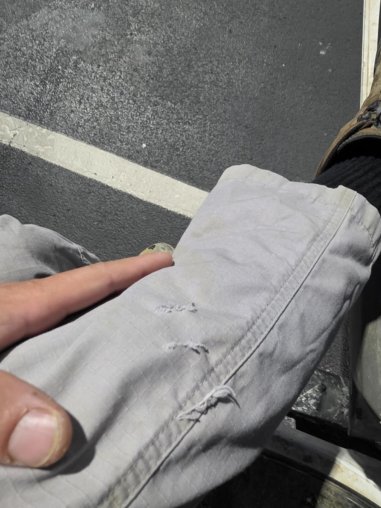 Men's Tactical Pants, Water Resistant Ripstop Cargo Pants, Lightweight EDC Work Hiking Pants, Outdoor Apparel customer photo 1