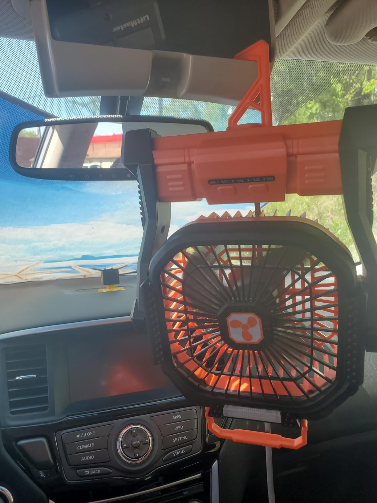 ONLYNEW Portable Fan Rechargeable, 20000mAh Cordless Battery Powered Fan with LED Lantern, USB C Battery Operated for Travel Bedroom Home Camping Tent Office Beach Desk Fishing Table customer photo 2