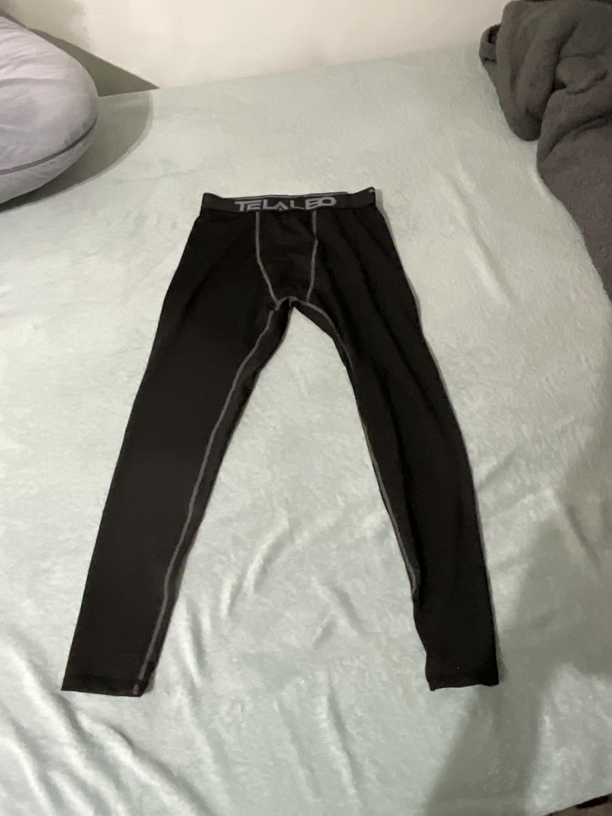 5 Pack Men's Compression Pants for Workout, Running, Basketball, Football - Sports Baselayer Leggings customer photo 1