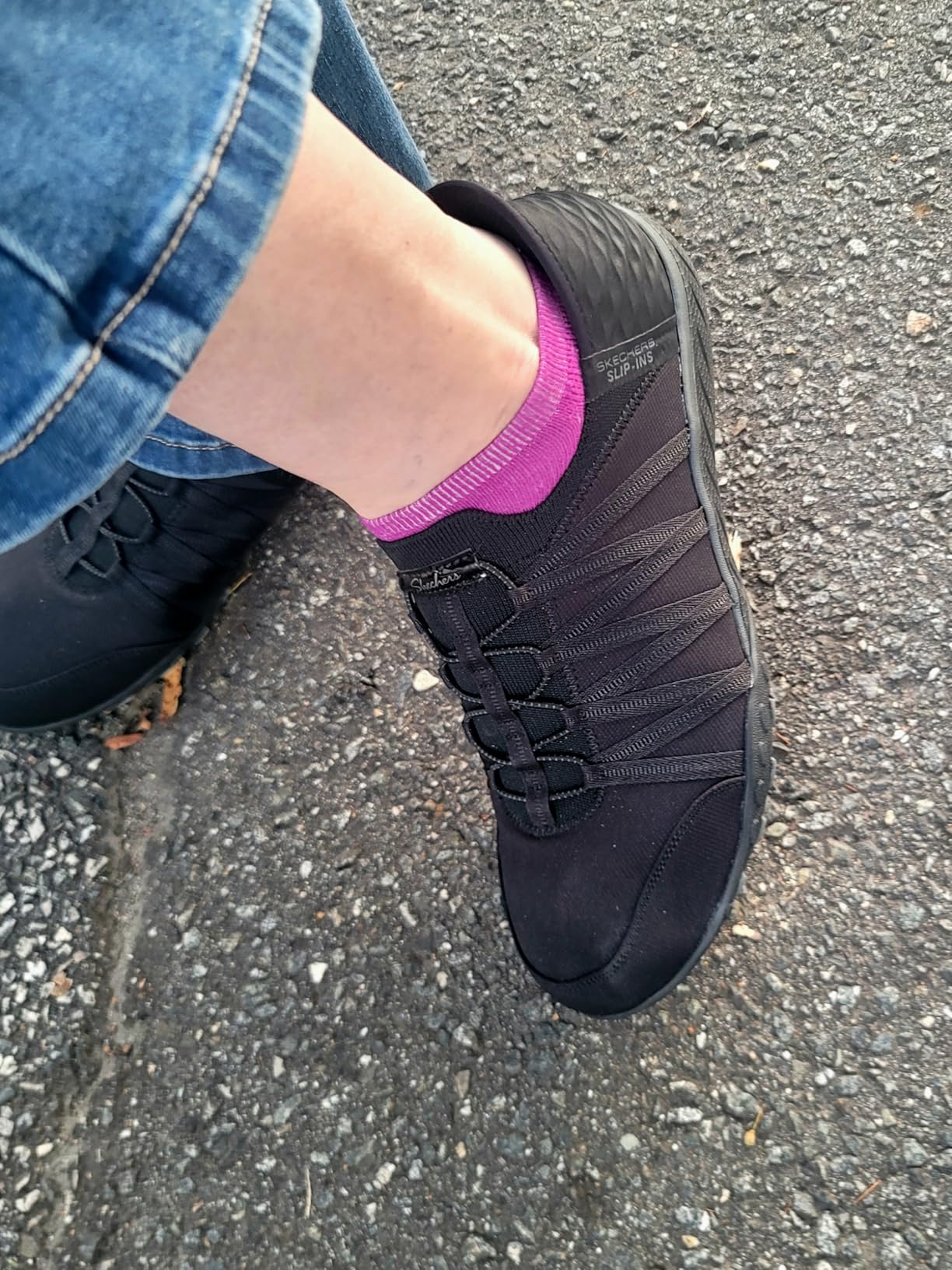 Skechers Women's Breathe Easy - Roll With Me Sneakers customer photo 2