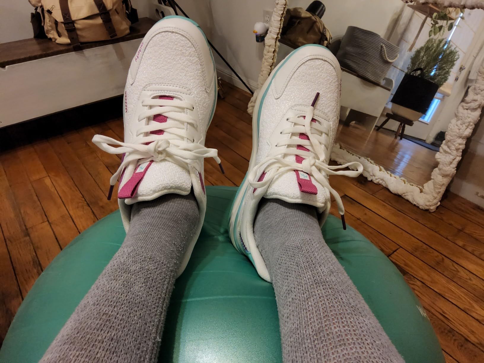 Gravity Defyer g-defy Energiya Cross Training Shoes for Women | Comfortable Orthopedic Shoes for Standing All Day | Patented VersoShock Technology | Wide Toe Box customer photo 2