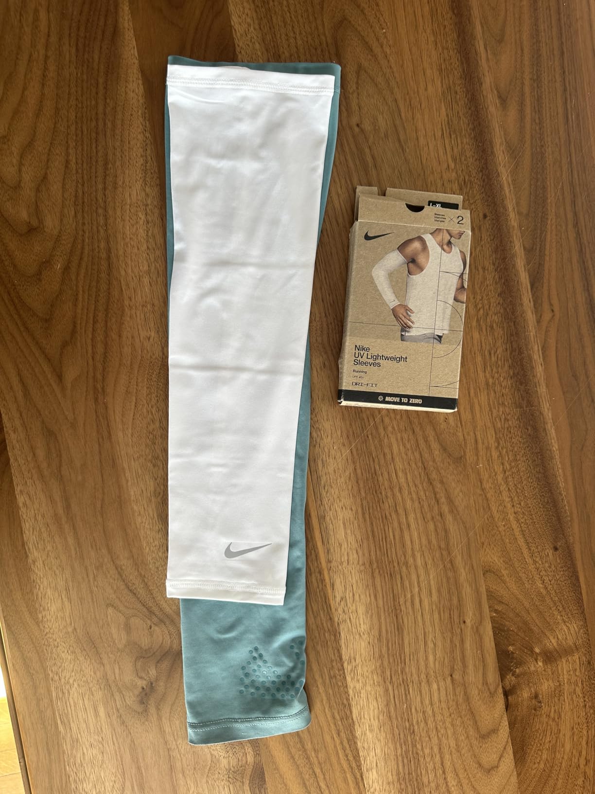 Dri-Fit UV Solar Arm Sleeves - 1 Pair - Unisex - Adult customer photo 2