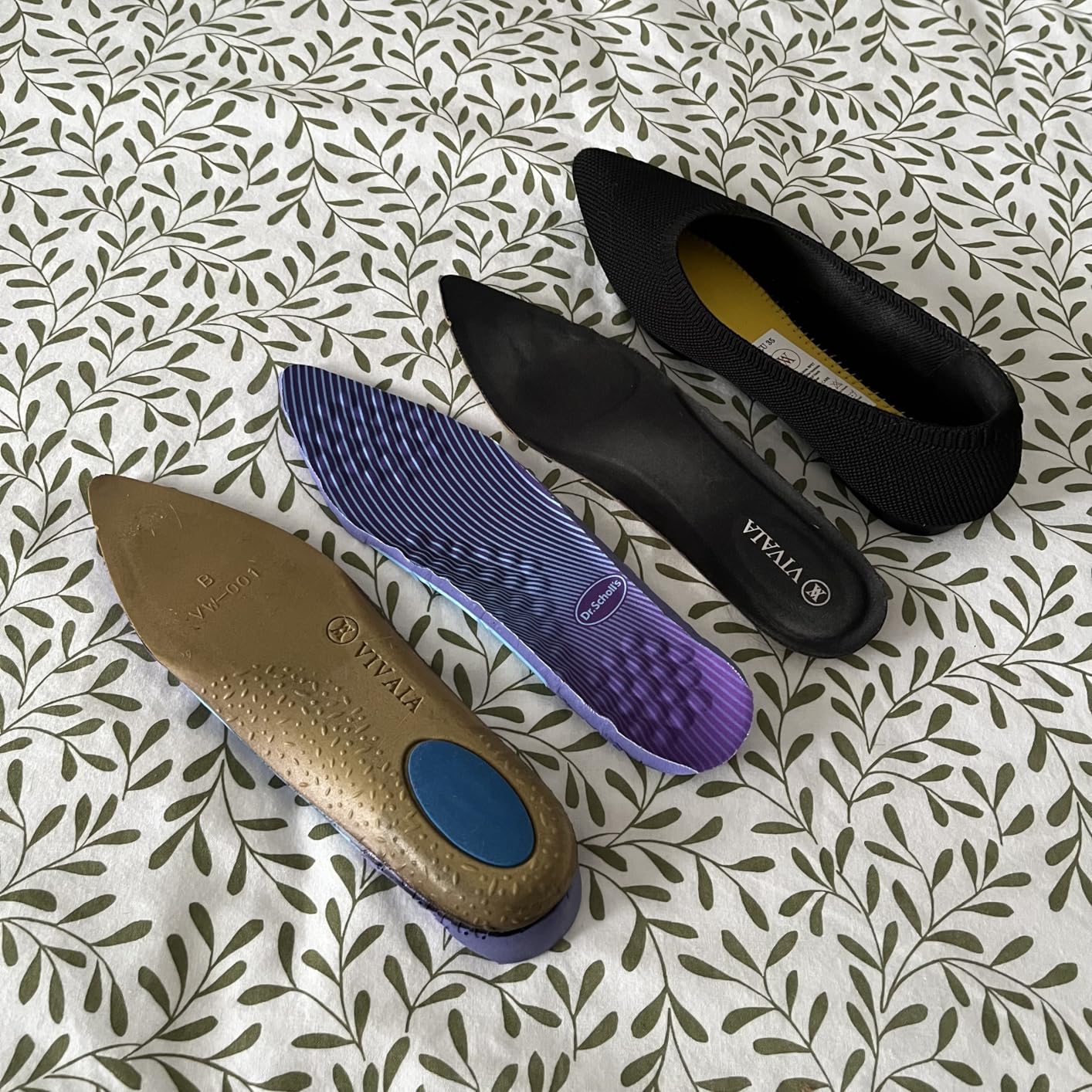 Dr. Scholl's Walk Longer Insoles - Comfortable Plush Foam Cushioning Inserts for Walking, Hiking, and Standing on Feet All-Day with Arch Support customer photo 2
