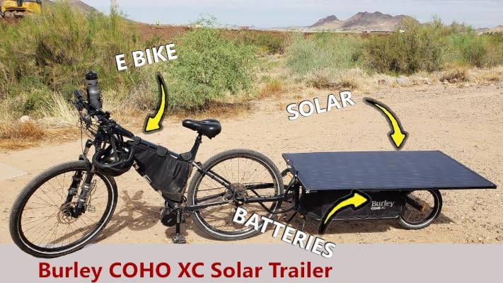 Burley COHO XC Single-Wheel Off-Road Cargo Bike Trailer with Coil-Spring Suspension & Quick-Release Hitch Connection customer photo 1